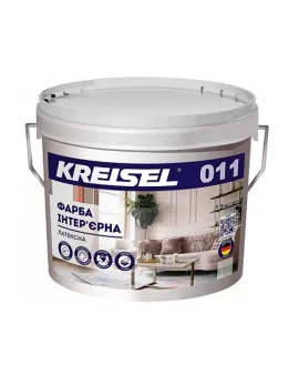 011 Краска интерьерная латексная Kreisel 10 л 