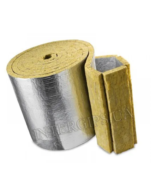 Минеральная вата Knauf Insulation LMF AluR L 30*8000*1000 d35 (8м2)