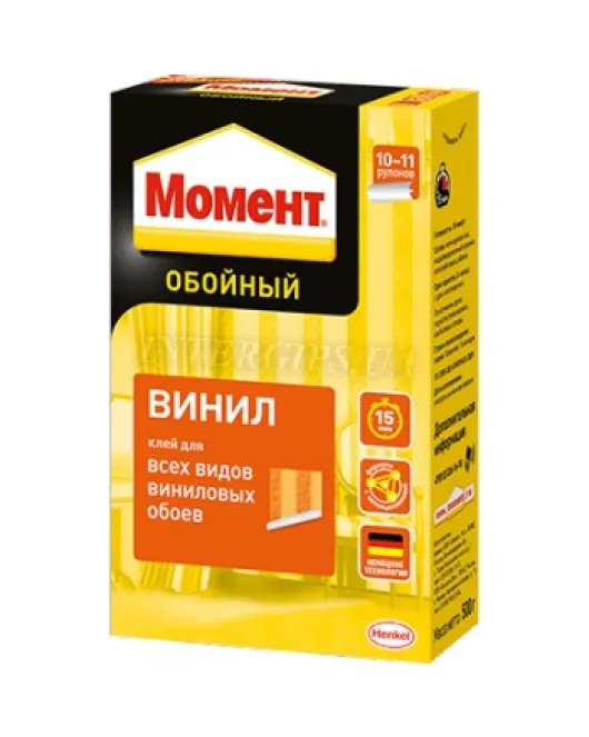 Клей для шпалер Момент Вініл 95г Moment