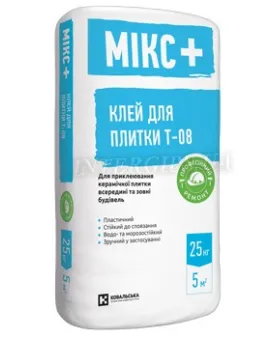 Т-08 Клей для плитки 25кг МИКС Siltek