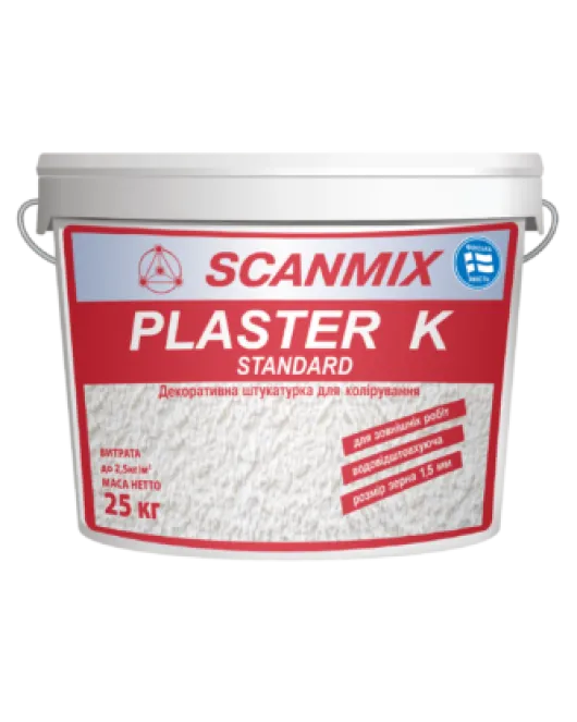 Штукатурка Scanmix PLASTER K  Standart 25 кг
