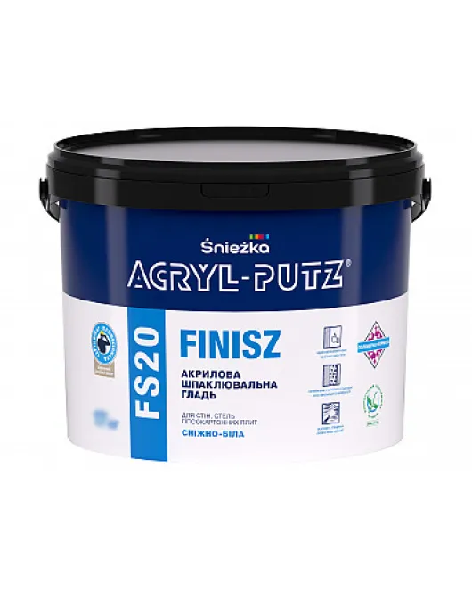 Шпаклевка Acryl-Putz (готовая)  27 кг Sniezka