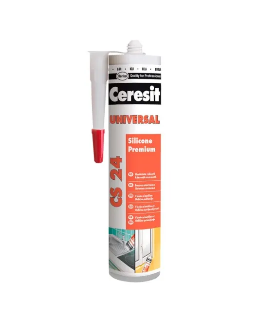 Герметик CS 24 Silikon Universal (прозрачный) 280мл CERESIT