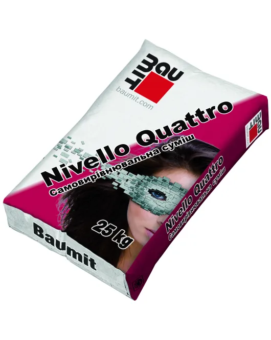 Baumit Самовыравнивающаяся смесь Nivello Quattro 25 кг  