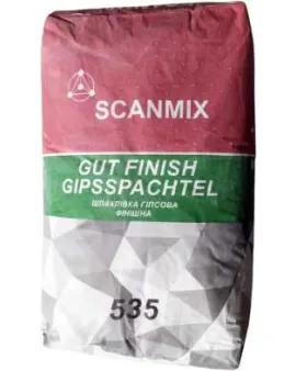 Шпаклевка гипсовая финишная 535 SCANMIX  (20 кг)