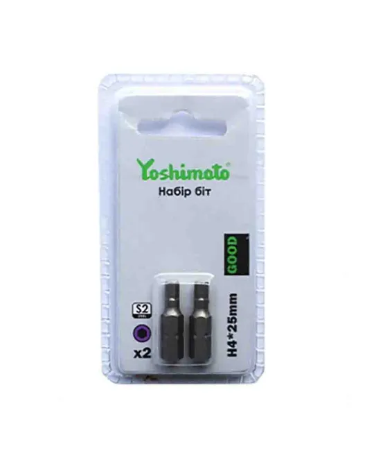 Бита Yoshimoto, H4x25мм, S2, 2шт