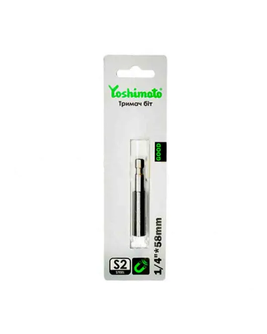 Держатель бит Yoshimoto, 1/4"x58мм