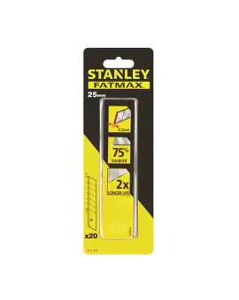 Леза ножа STANLEY сегментовані 25мм 20шт
