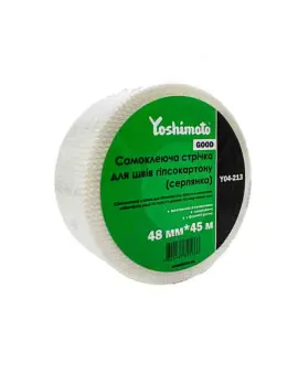 Лента для швов гипсокартона Yoshimoto 48ммx45м (54 шт)