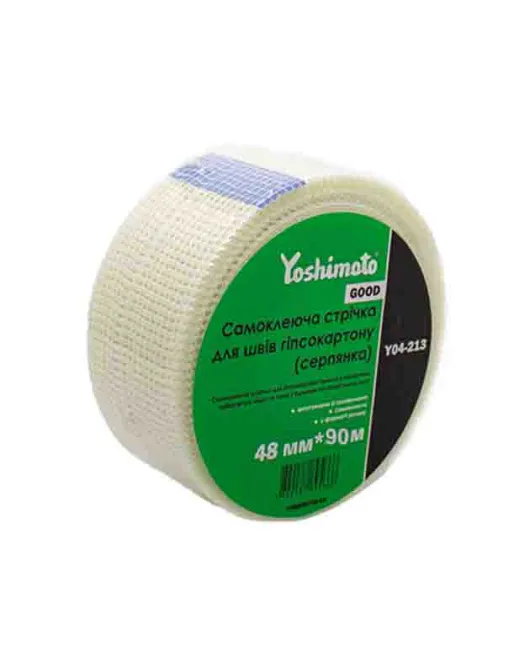 Лента для швов гипсокартона Yoshimoto 48ммx90м (24 шт)