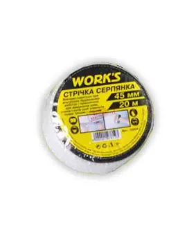 Лента серпянка 45ммх20м 3х3мм WORK'S