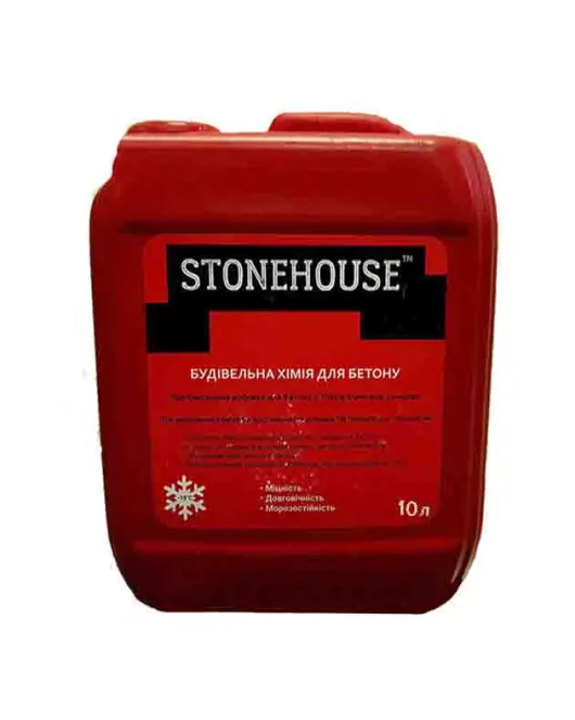 Строительная химия для бетона №5 STONEHOUSE 10 л