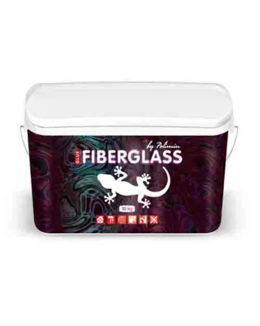 Клей для стеклохолста и обоев POLIMIN Fiberglass Glue по 10 кг